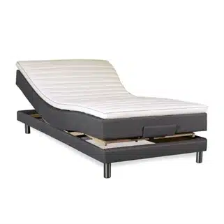 BETTER BED Happii Elevationsseng 120x200 Antracit