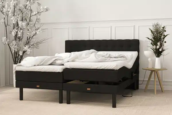 SÖVNN Deluxe Elevationsseng 180x200 Sort